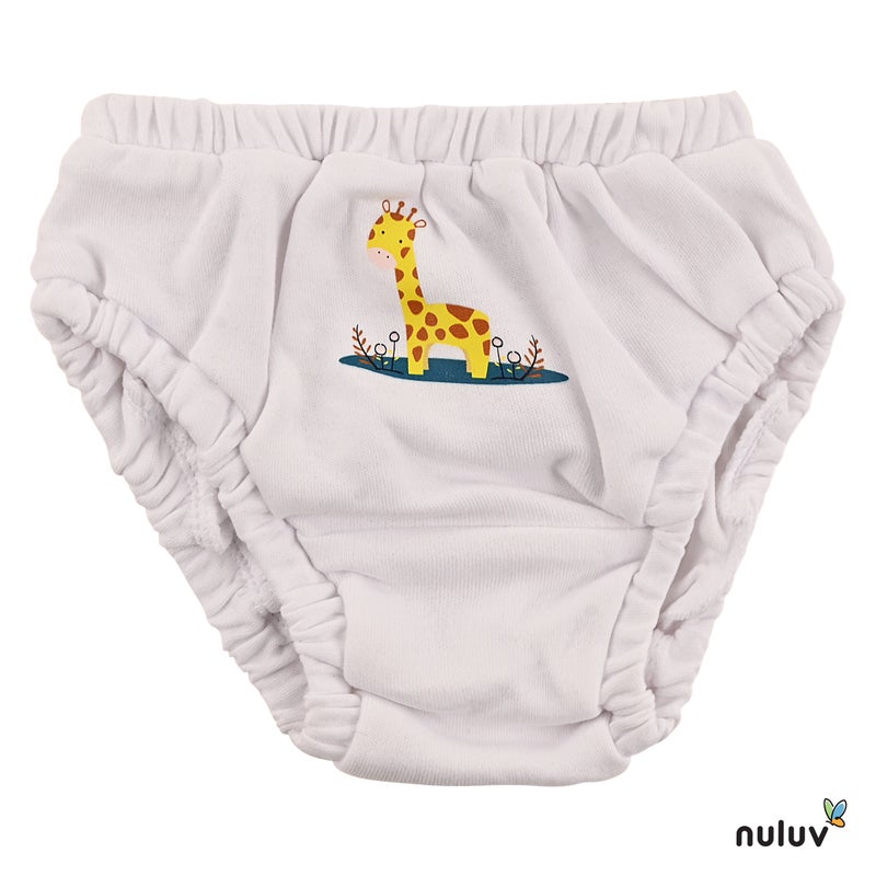 Nuluv Boys Briefs - Blue & White, 2 Pack - Image 3